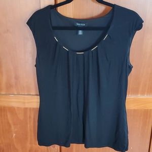 White House Black Market  Tank Top- Black